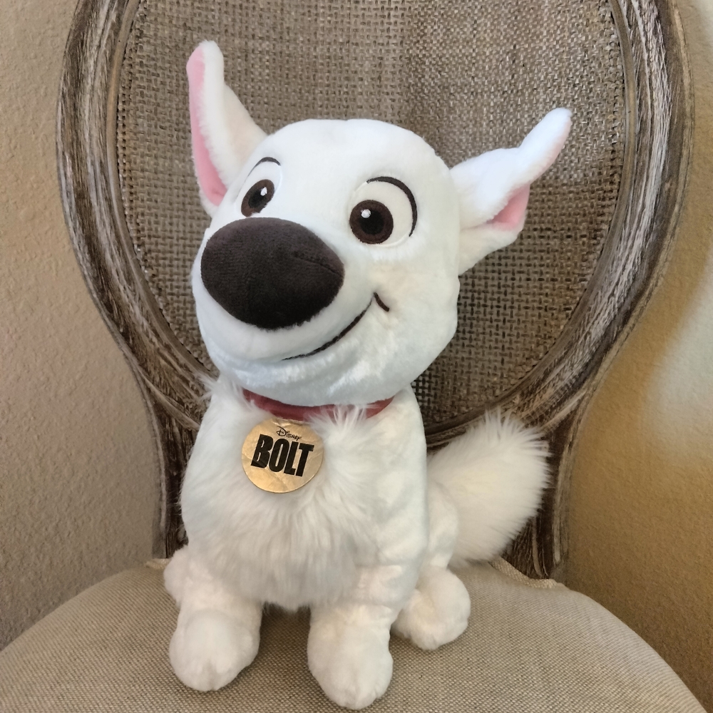 Disney Bolt Dog Plush Toy (stuffed animal)